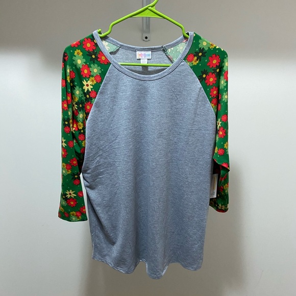 LuLaRoe Tops - LuLaRoe Floral Randy Plus Size 3X NWT